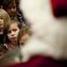 Young ones gather around Santa as he reads 'Twas the Night Before Christmas on Saturday. Daniel Brenner I AnnArbor.com
